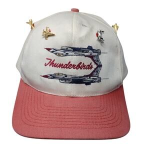 Thunderbirds Snapback Hat Multicolor OS Adjustable Embroidered Sound Barrier